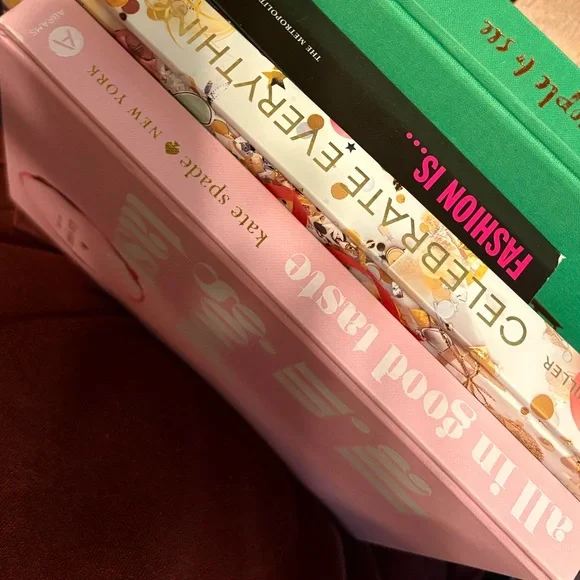 Kate Spade Pink 'All in Good Taste' Hardcover - Picture 4 of 4